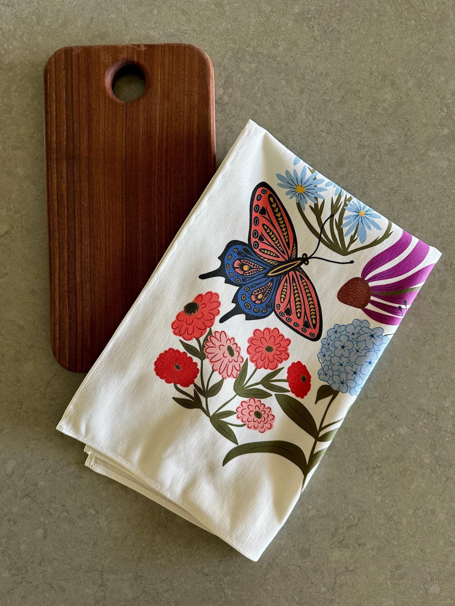 Butterfly Premium Tea Towel