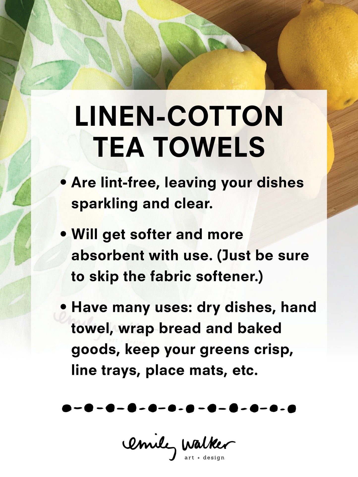 Strawberry Premium Tea Towel