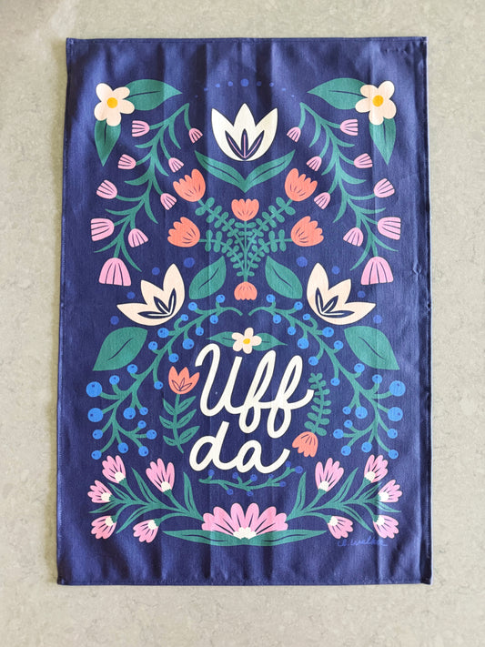 Uff Da Premium Tea Towel