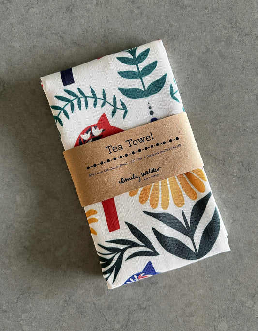 Dala Horse Premium Tea Towel
