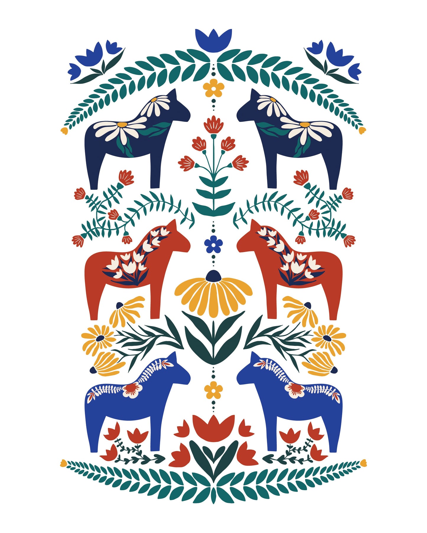 Dala Horse - Fine Art Print