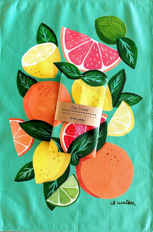 Citrus Premium Tea Towel