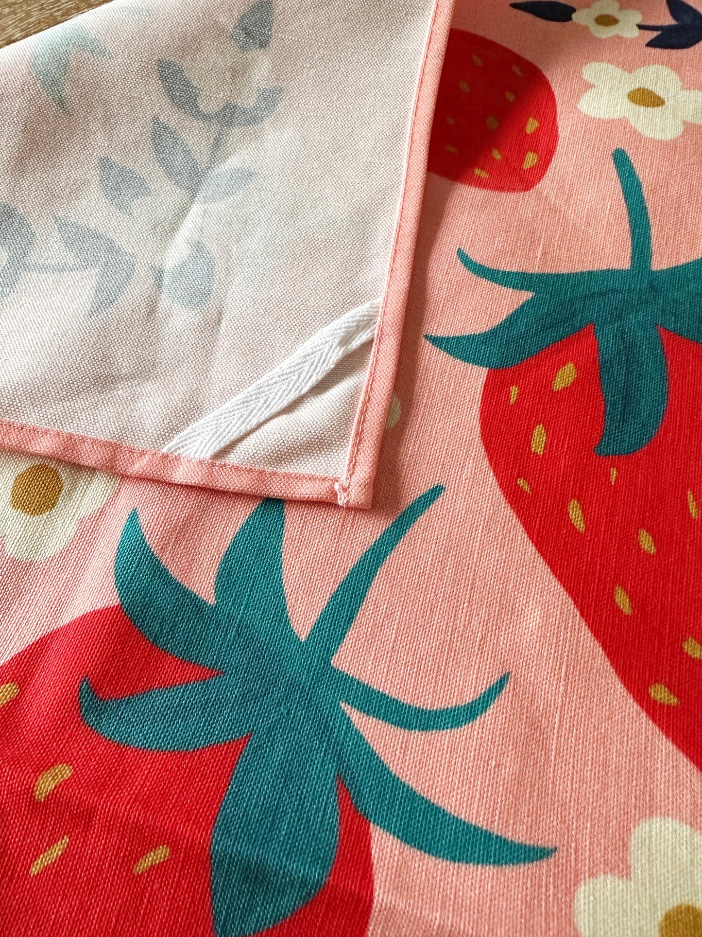 Strawberry Premium Tea Towel