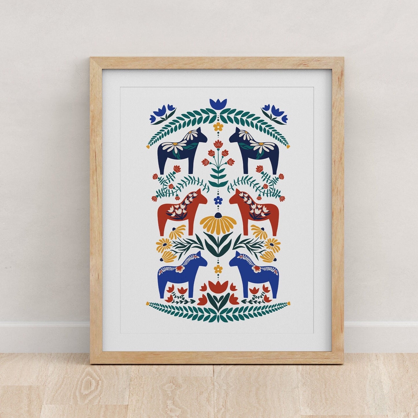 Dala Horse - Fine Art Print
