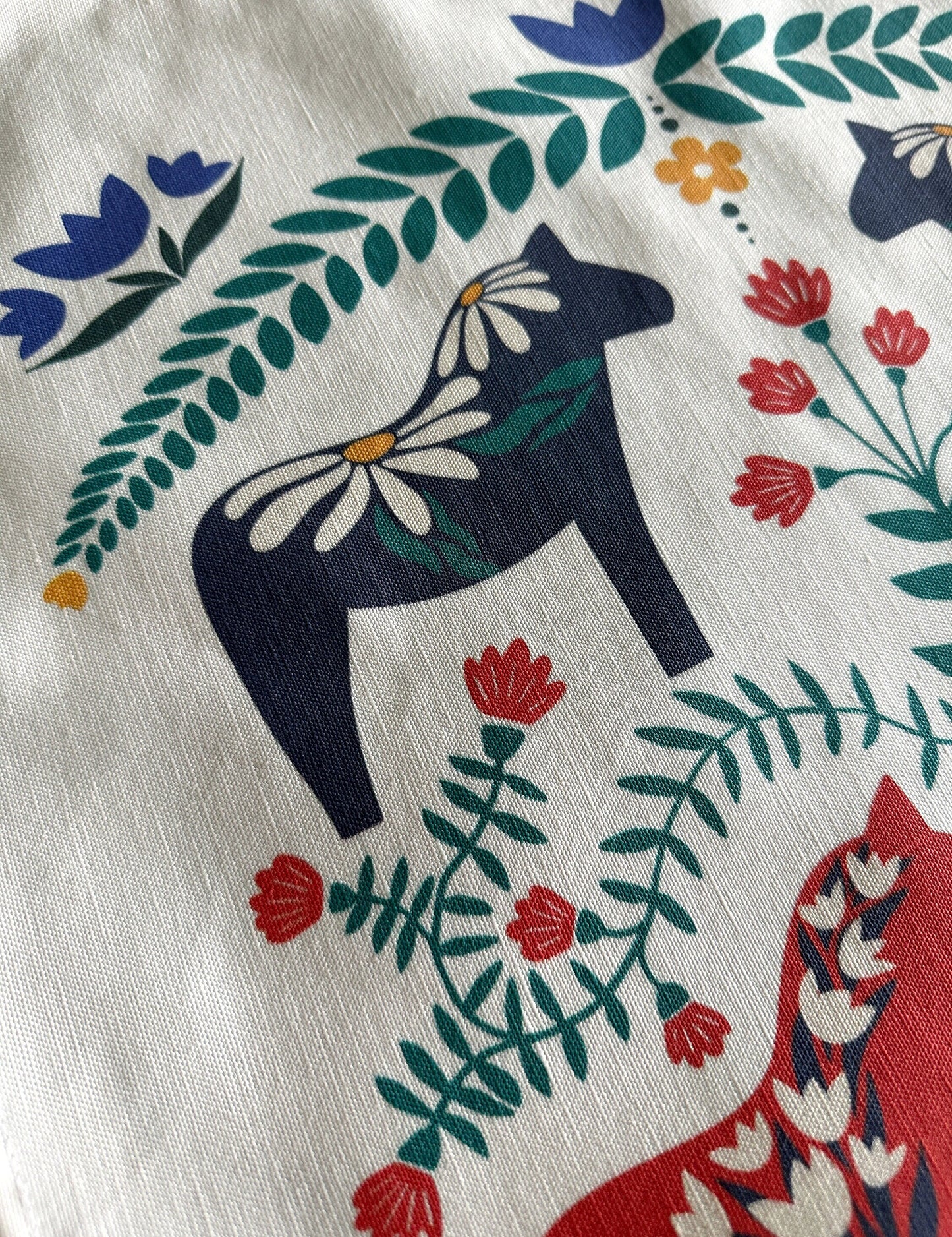 Dala Horse Premium Tea Towel