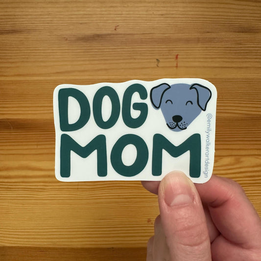 Dog Mom Sticker - Vinyl sticker