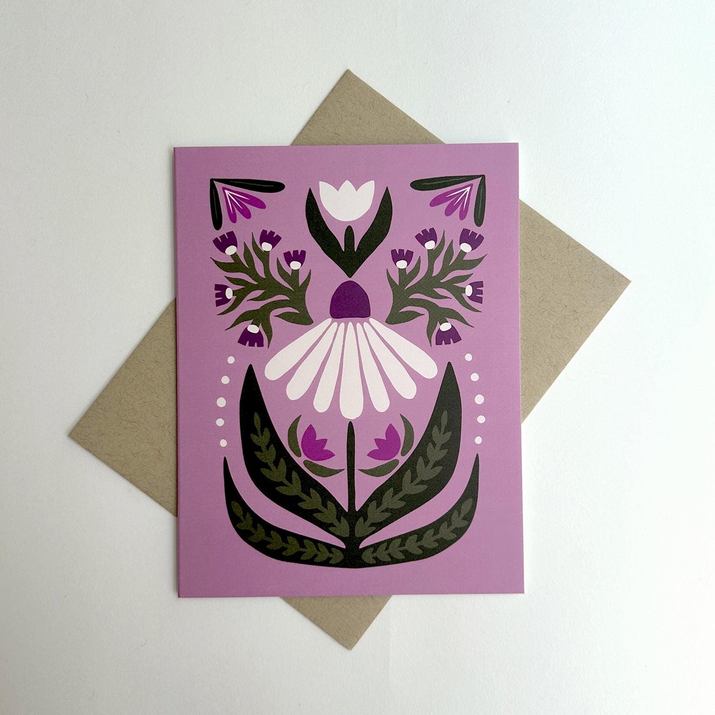 Coneflower Greeting Card