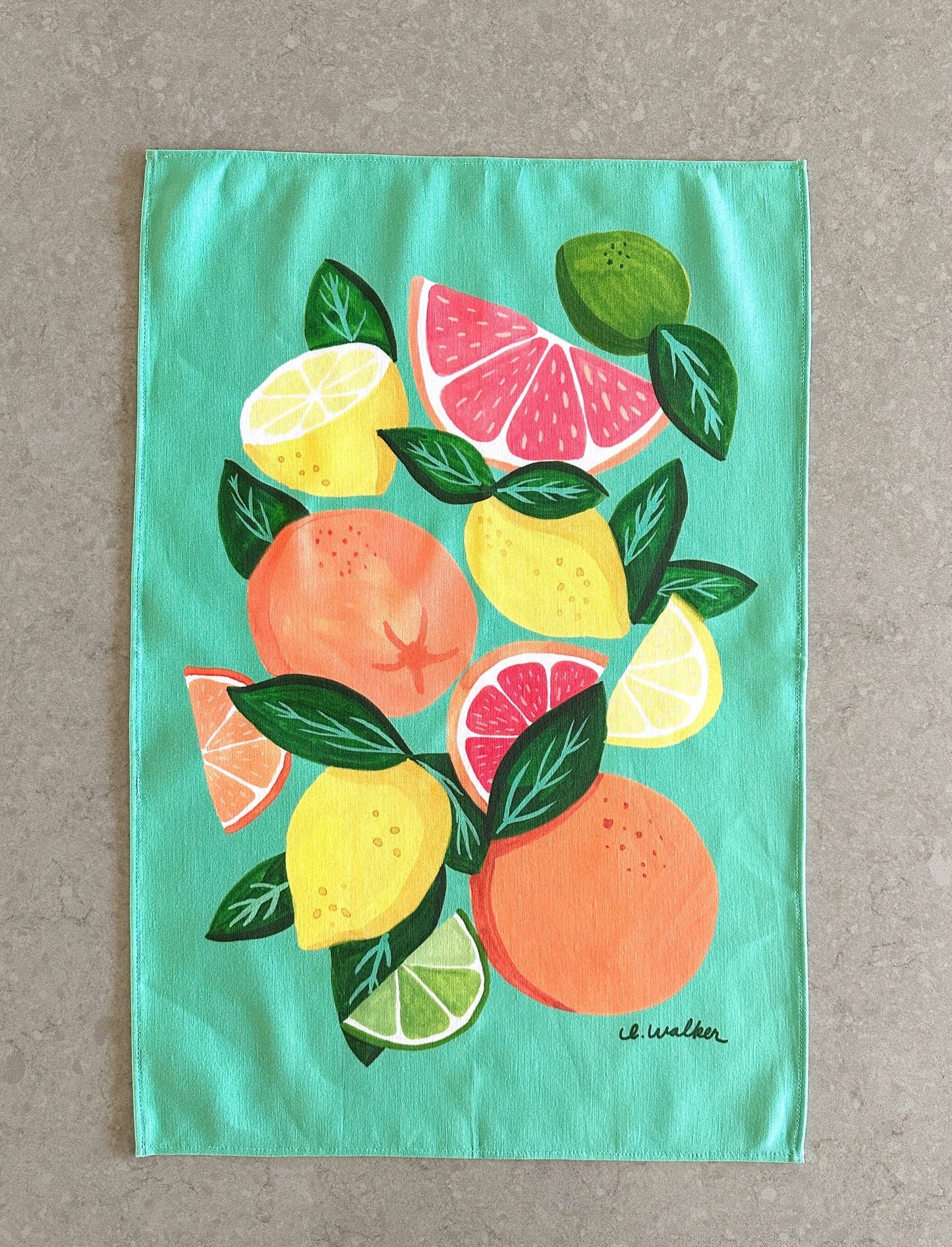 Citrus Premium Tea Towel