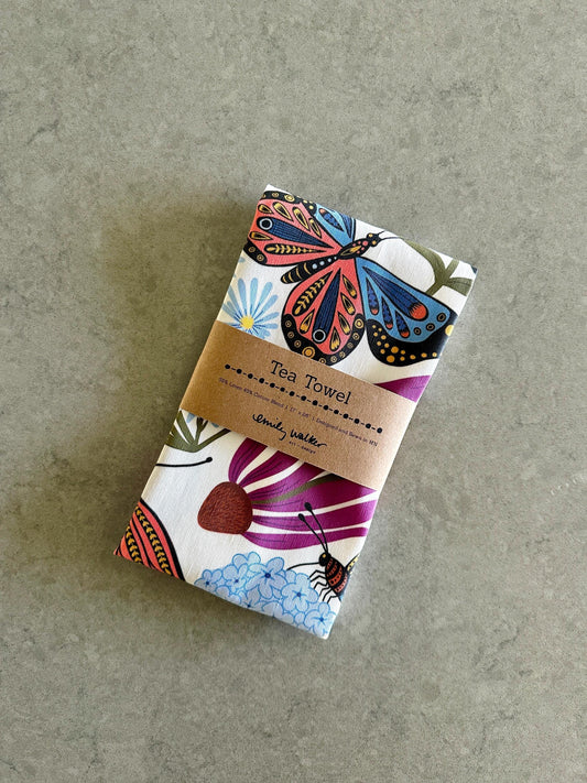 Butterfly Premium Tea Towel