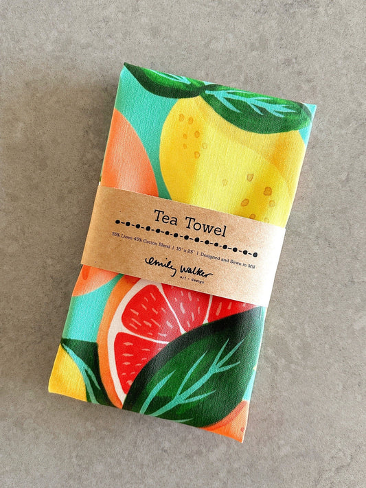 Citrus Premium Tea Towel