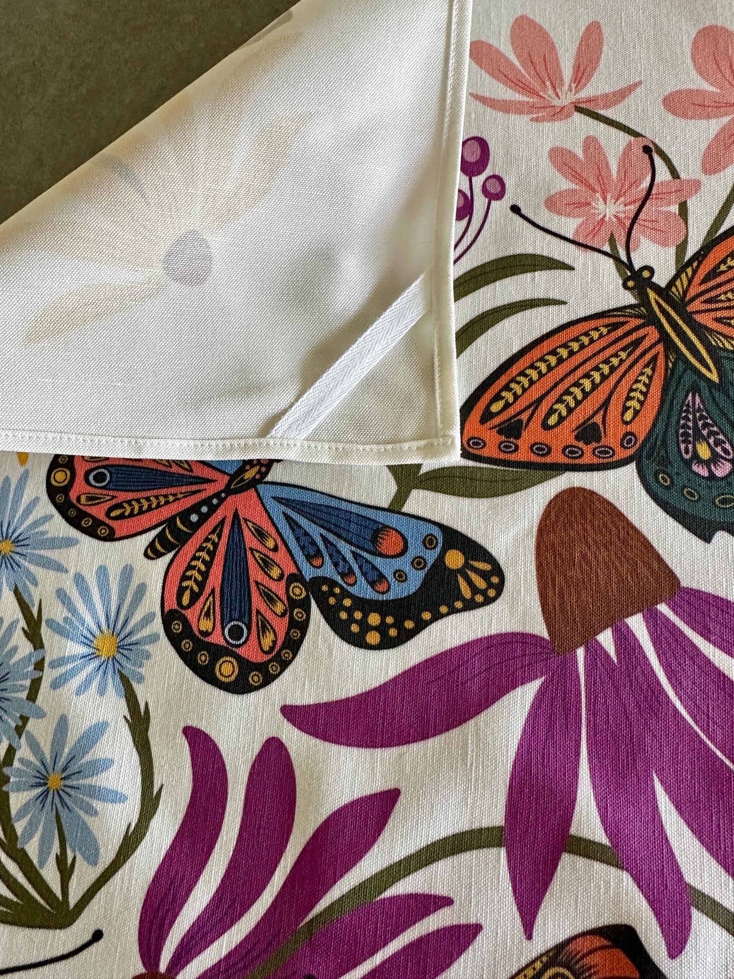 Butterfly Gift Set - Tea Towel & Swedish Dishcloth