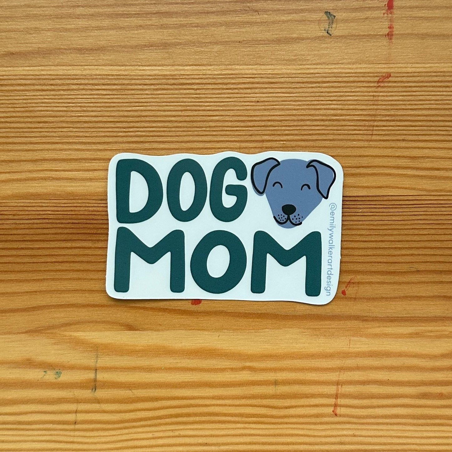 Dog Mom Sticker - Vinyl sticker