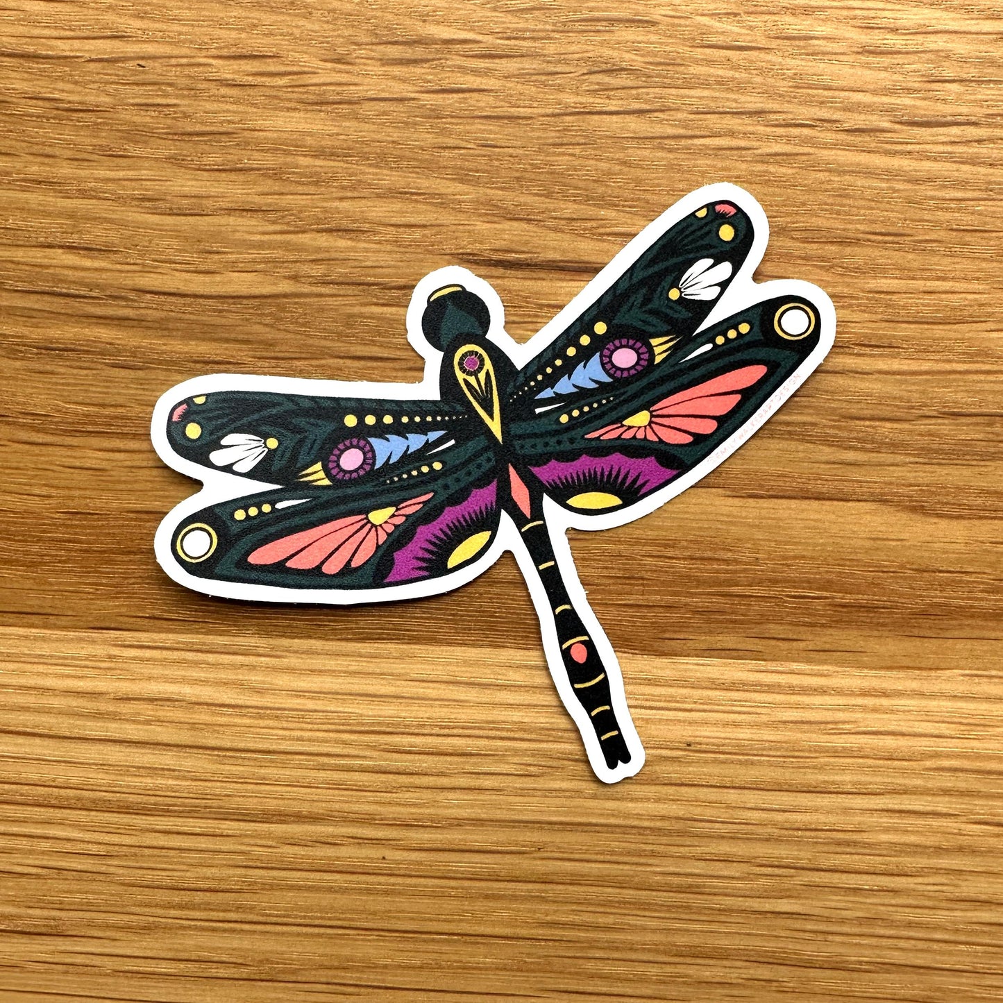 Dragonfly Sticker - Vinyl Sticker