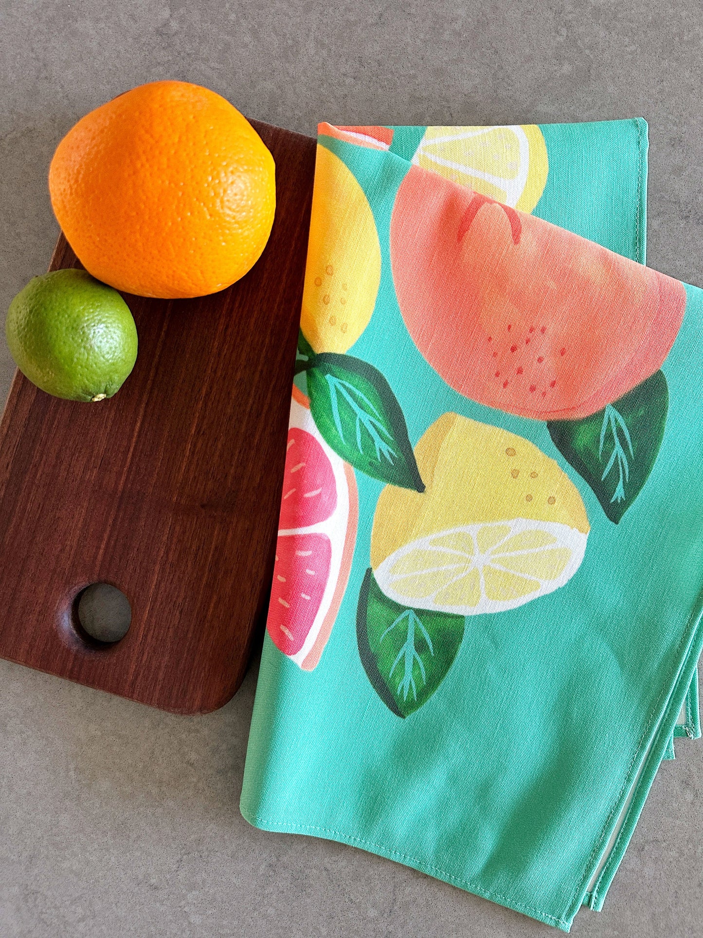 Citrus Premium Tea Towel