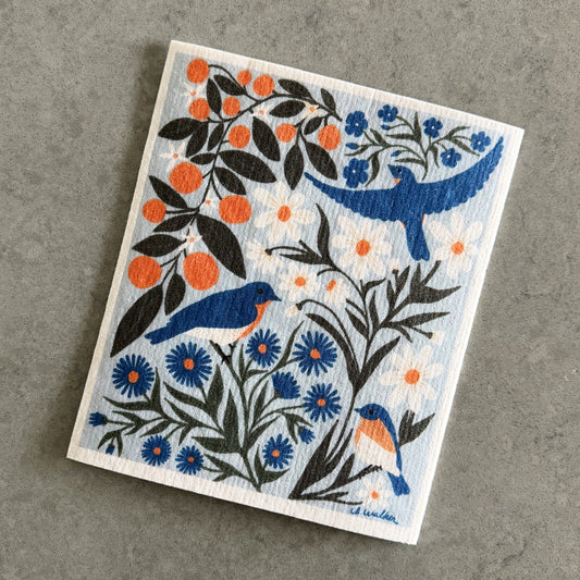 Bluebird swedish dishcloth