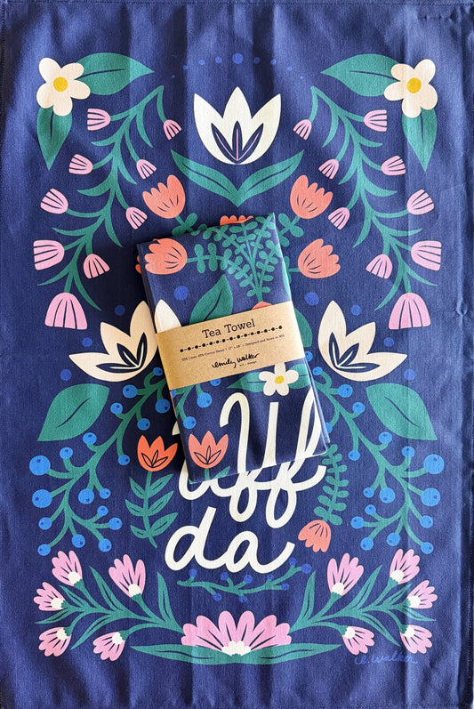 Uff Da Premium Tea Towel