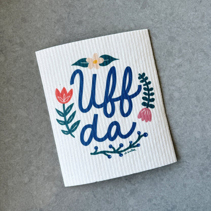 Uff Da Swedish dishcloth