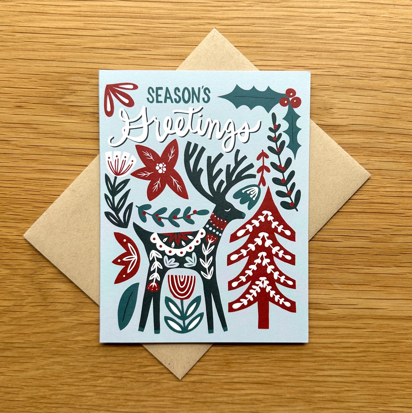 Season's Greetings - Reindeer