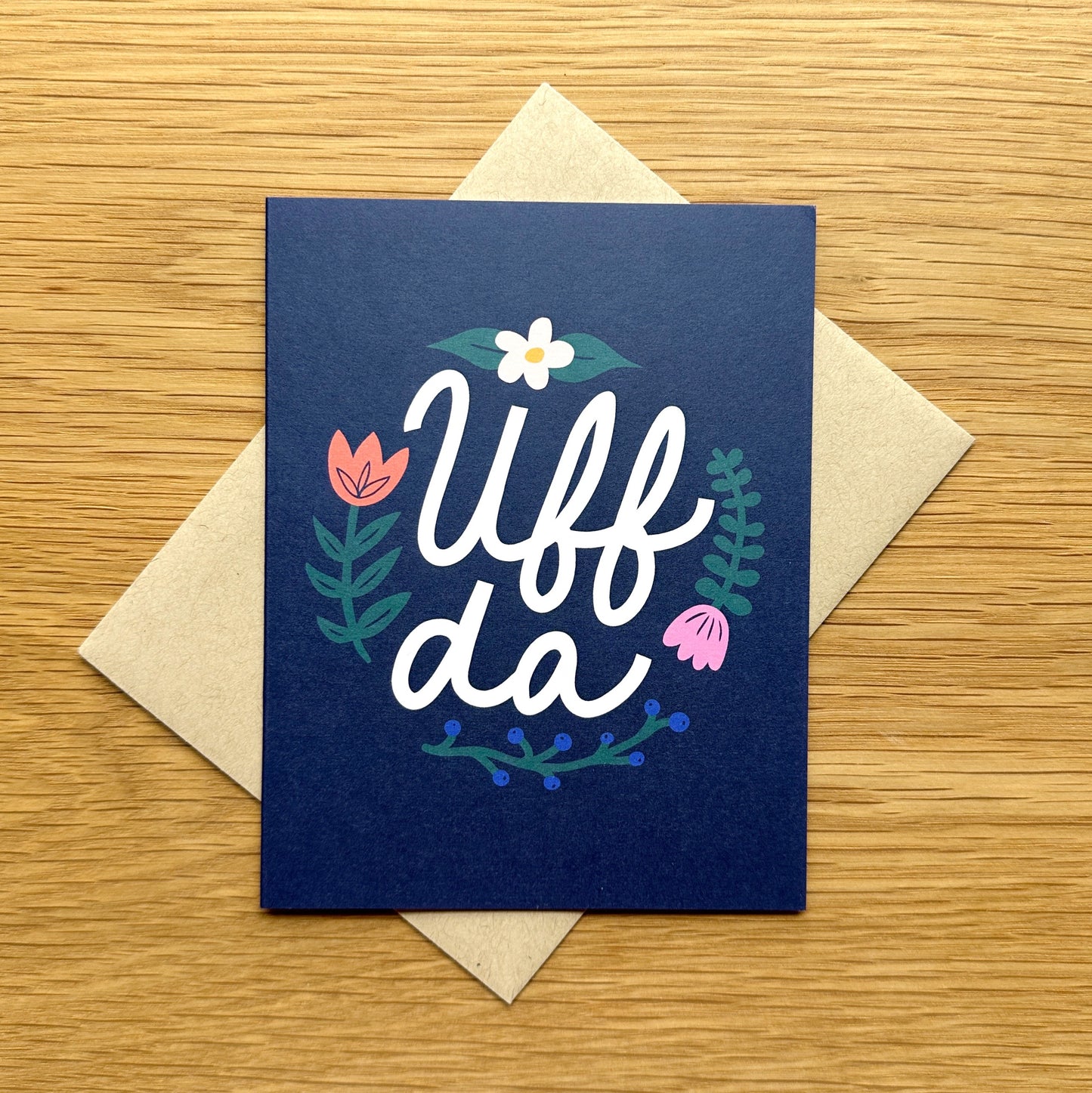 Uff Da Greeting Card