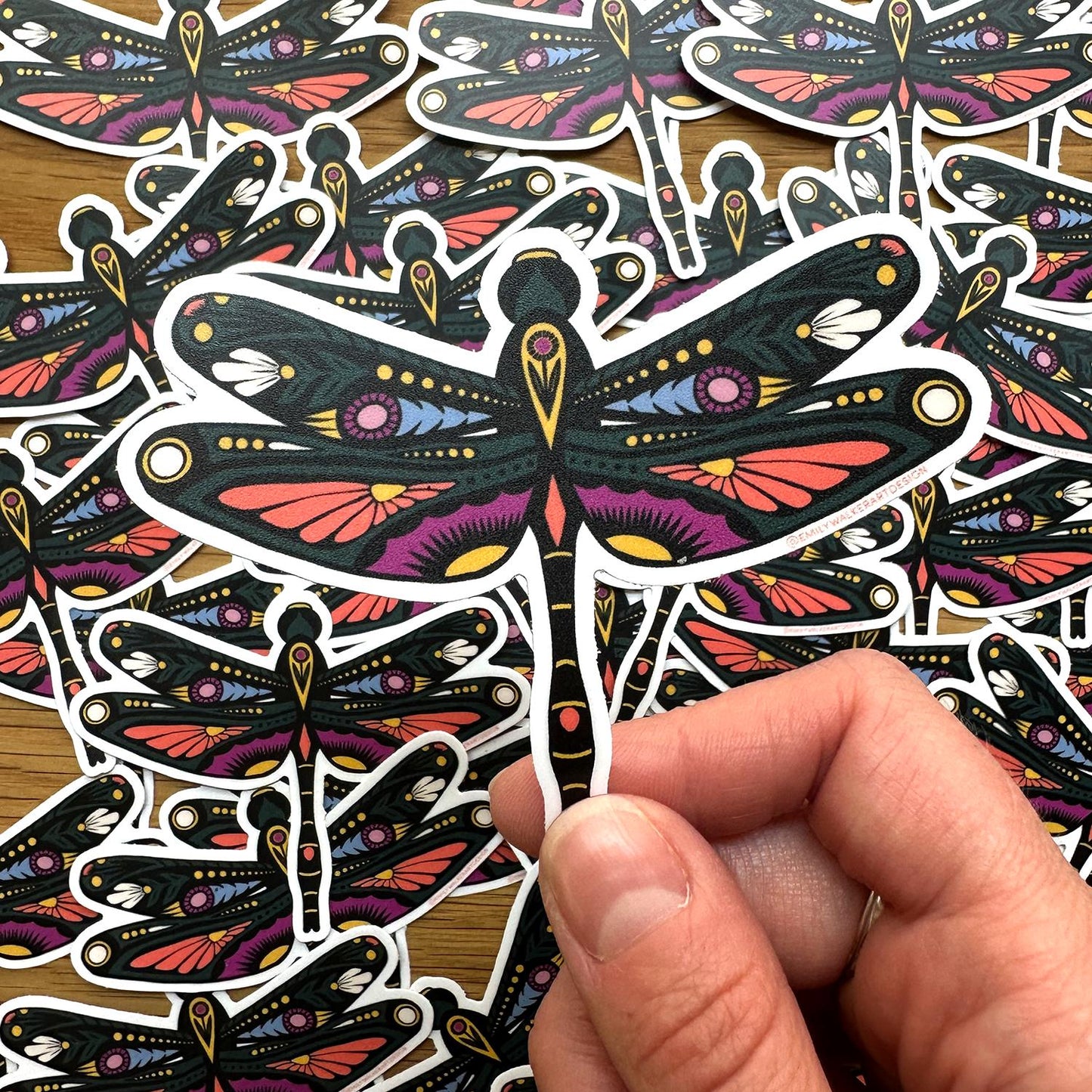 Dragonfly Sticker - Vinyl Sticker