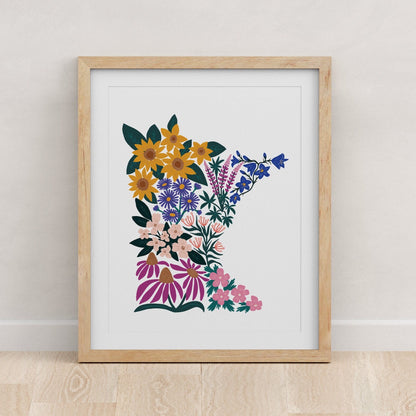 Minnesota Floral - Fine Art Print