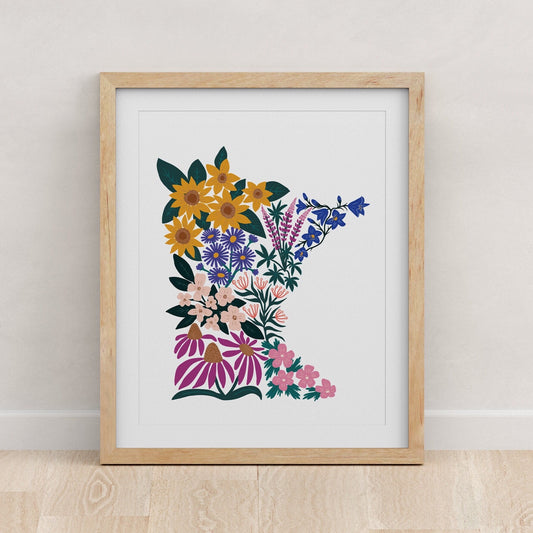 Minnesota Floral - Fine Art Print