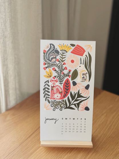 2027 Desktop Calendar